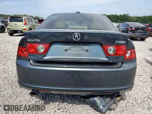 2006 Acura TSX Navi with VIN JH4CL969X6C021927, listed as a Copart auction lot 63822245 with 139,679 mi miles and Salvage title. Bid and sale history available at DreamBid. Image 6.