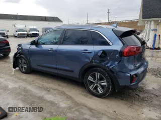 2020 Kia Niro EX Premium with VIN KNDCE3LC1L5433825, listed as a Copart auction lot 46509655 with 54,801 mi miles and Salvage Title. Bid and sale history available at carsss.com. Image 2.