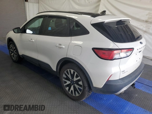 2020 Ford Escape SE Sport Hybrid with VIN 1FMCU9BZ2LUC43626, listed as a Copart auction lot 60673445 with 108,371 mi miles and Clean title. Bid and sale history available at DreamBid. Image 2.