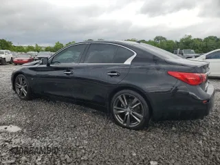 2015 Infiniti Q50 Sport with VIN JN1BV7AP2FM358154, listed as a Copart auction lot 55402455 with 154,630 mi miles and Salvage title. Bid and sale history available at DreamBid. Image 2.