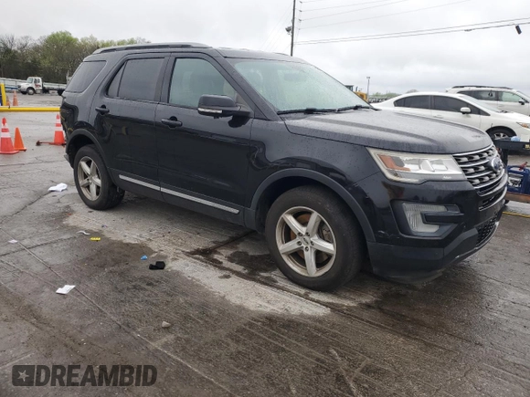 2017 Ford Explorer XLT with VIN 1FM5K8D82HGE17794, listed as a Copart auction lot 51859215 with 101,353 mi miles and Clean title. Bid and sale history available at DreamBid. Image 4.