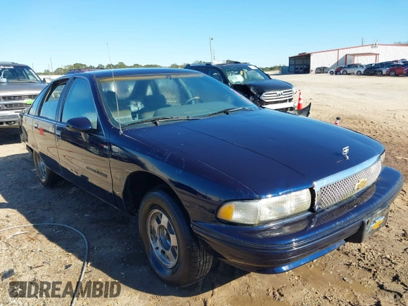 1991 Chevrolet Caprice z VIN 1G1BN53E2MW135068, wystawiony jako IAAI lot #40923869 z przebiegiem 185 732 mil mil oraz . Historia ofert i sprzedaży dostępna na DreamBid. Obrazek 1.