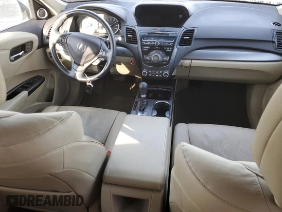 2015 Acura RDX Tech Pkg with VIN 5J8TB4H5XFL013877, listed as a Copart auction lot 48183875 with 92,081 mi miles and Salvage Title. Bid and sale history available at carsss.com. Image 8.