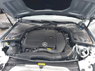 2022 Mercedes-Benz C 300 with VIN W1KWJ8DB7NG115264, listed as a IAAI auction lot 41353889 with 24,361 mi miles and . Bid and sale history available at DreamBid. Image 10.