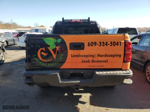 2015 Chevrolet Silverado 1500 LS with VIN 1GCRCPEH7FZ343916, listed as a Copart auction lot 76058554 with 199,941 mi miles and Salvage Title. Bid and sale history available at carsss.com. Image 6.