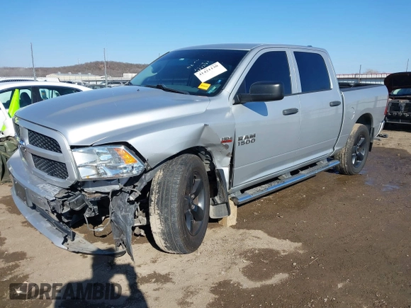 2014 Ram 1500 Express with VIN 1C6RR7KT0ES151209, listed as a IAAI auction lot 41421130 with 146,345 mi miles. Bid and sale history available at carsss.com. Image 2.