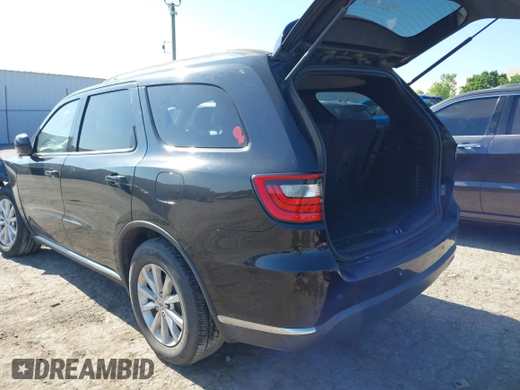 2019 Dodge Durango SXT Plus with VIN 1C4RDJAG7KC585514, listed as a IAAI auction lot 42233631 with 135,496 mi miles and . Bid and sale history available at DreamBid. Image 3.