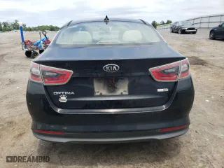 2015 Kia Optima Hybrid with VIN KNAGM4AD4F5077300, listed as a Copart auction lot 60273834 with 110,451 mi miles and Clean Title. Bid and sale history available at carsss.com. Image 6.