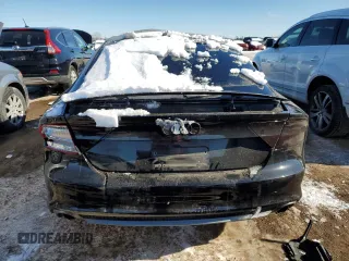 2013 Audi A7 Prestige with VIN WAU2GAFCXDN116694, listed as a Copart auction lot 45743925 with 69,256 mi miles and Salvage title. Bid and sale history available at DreamBid. Image 6.
