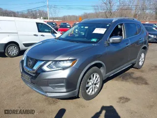 2018 Nissan Rogue SV with VIN KNMAT2MV5JP500550, listed as a IAAI auction lot 41705570 with 93,495 mi miles. Bid and sale history available at carsss.com. Image 2.