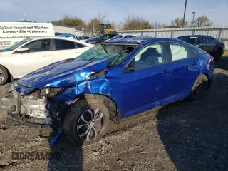 2016 Honda Civic Sedan LX with VIN 19XFC2F54GE203684, listed as a Copart auction lot 49686575 with 77,674 mi miles and Salvage Title. Bid and sale history available at carsss.com. Image 1.
