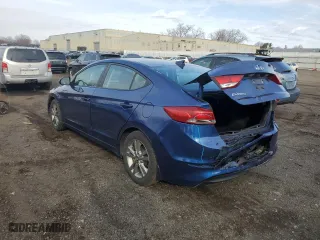 2017 Hyundai Elantra SE with VIN 5NPD84LF5HH142487, listed as a Copart auction lot 49611955 with 173,285 mi miles and Salvage Title. Bid and sale history available at carsss.com. Image 2.