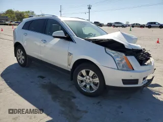 2014 Cadillac SRX Luxury Collection with VIN 3GYFNBE34ES637283, listed as a Copart auction lot 53365505 with 97,287 mi miles and Salvage Title. Bid and sale history available at carsss.com. Image 4.