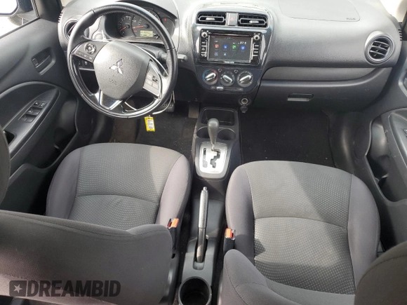 2017 Mitsubishi Mirage ES with VIN ML32F3FJ5HHF09531, listed as a Copart auction lot 58148725 with 71,594 mi miles and Salvage title. Bid and sale history available at DreamBid. Image 8.