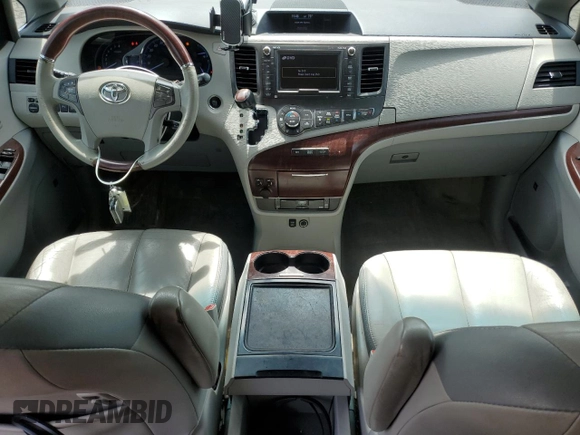2013 Toyota Sienna XLE with VIN 5TDDK3DCXDS070416, listed as a Copart auction lot 56399655 with 185,597 mi miles and Clean Title. Bid and sale history available at DreamBid. Image 8.