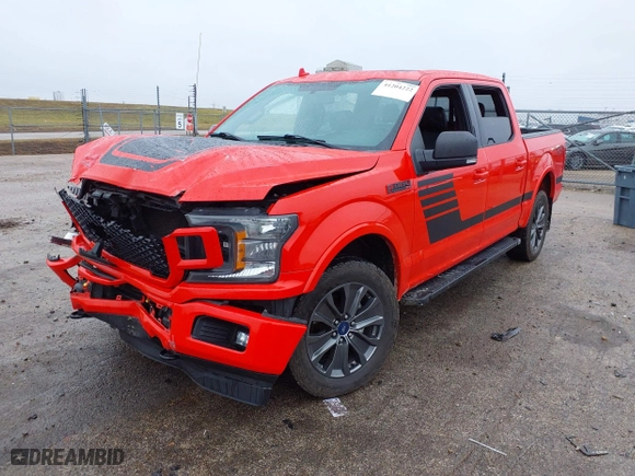 2018 Ford F-150 XL with VIN 1FTEW1EGXJFE00727, listed as a IAAI auction lot 41204222 with 94,951 mi miles. Bid and sale history available at carsss.com. Image 17.