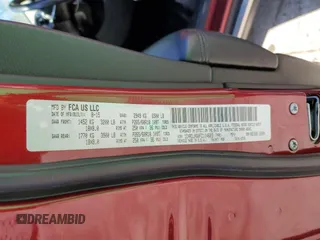 2015 Dodge Durango SXT with VIN 1C4RDJAG0FC114603, listed as a Copart auction lot 52016155 with 88,269 mi miles and Salvage Title. Bid and sale history available at DreamBid. Image 13.