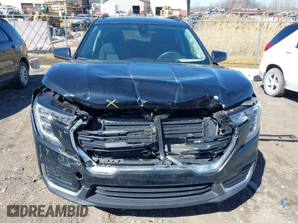 2022 GMC Terrain SLE with VIN 3GKALTEV4NL104801, listed as a IAAI auction lot 41878014 with 42,363 mi miles and . Bid and sale history available at DreamBid. Image 12.
