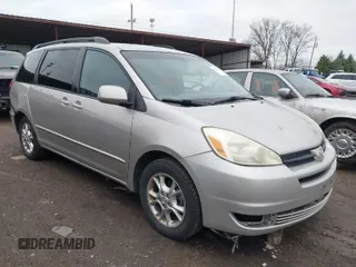 2005 Toyota Sienna XLE with VIN 5TDZA22C05S268221, listed as a IAAI auction lot 41914653 with 250,236 mi miles and . Bid and sale history available at DreamBid. Image 1.