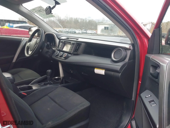 2016 Toyota RAV4 LE with VIN JTMBFREV2GJ097058, listed as a IAAI auction lot 41720372 with 118,606 mi miles. Bid and sale history available at carsss.com. Image 5.