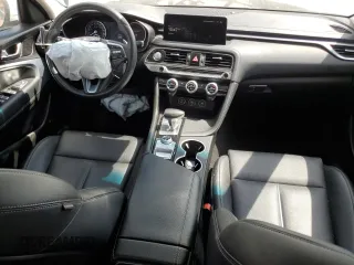 2023 Genesis G70 2.0T with VIN KMTG34TA9PU123771, listed as a Copart auction lot 62946065 with 43,171 mi miles and Salvage title. Bid and sale history available at DreamBid. Image 8.