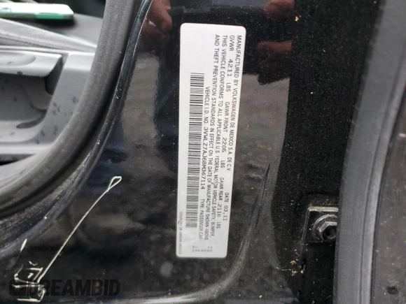 2011 Volkswagen Jetta SEL с VIN 3VWLZ7AJ6BM367114, выставлен на аукционе Copart как лот 59821565 с пробегом 344 795 миль миль и Чистый • Clean title. История ставок и продаж доступна на DreamBid. Изображение 12.