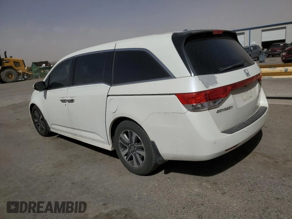 2015 Honda Odyssey Touring Elite with VIN 5FNRL5H99FB006842, listed as a Copart auction lot 47009875 with 111,067 mi miles and Non Repairable. Bid and sale history available at DreamBid. Image 2.