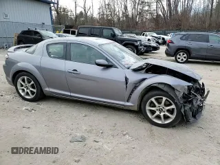 2004 Mazda RX-8 with VIN JM1FE173440117359, listed as a Copart auction lot 86124374 with 92,598 mi miles and Salvage Title. Bid and sale history available at carsss.com. Image 11.