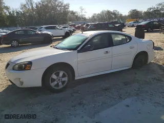 2005 Pontiac Grand Prix GT with VIN 2G2WS522151166785, listed as a Copart auction lot 46117035 with 210,621 mi miles and Salvage Title. Bid and sale history available at carsss.com. Image 1.