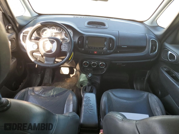 2014 FIAT 500L Lounge with VIN ZFBCFACH1EZ007287, listed as a Copart auction lot 70190834 with 226,479 mi miles and Salvage Title. Bid and sale history available at carsss.com. Image 8.