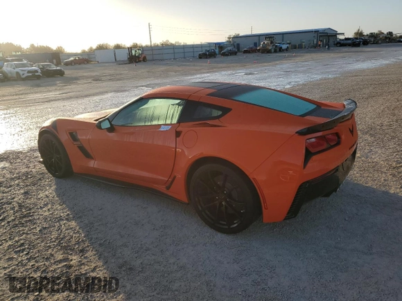 2019 Chevrolet Corvette Grand Sport 2LT with VIN 1G1YY2D71K5100265, listed as a Copart auction lot 78802304 with 0 mi miles and Salvage Title. Bid and sale history available at carsss.com. Image 2.