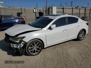 2019 Acura ILX with VIN 19UDE2F32KA008664, listed as a Copart auction lot 72801024 with 57,938 mi miles and Salvage Title. Bid and sale history available at carsss.com. Image 1.
