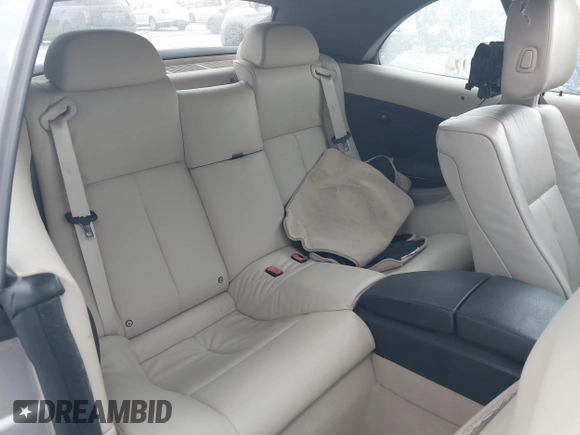 2010 BMW 6 Series 650i with VIN WBAEB5C58AC225588, listed as a IAAI auction lot 41186110 with 83,032 mi miles and . Bid and sale history available at DreamBid. Image 8.