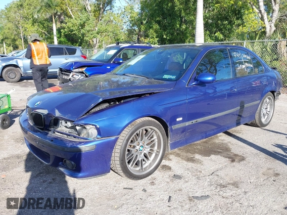 2002 BMW M5 z VIN WBSDE93452CF91641, wystawiony jako IAAI lot #41729177 z przebiegiem 139 360 mil mil oraz . Historia ofert i sprzedaży dostępna na DreamBid. Obrazek 2.