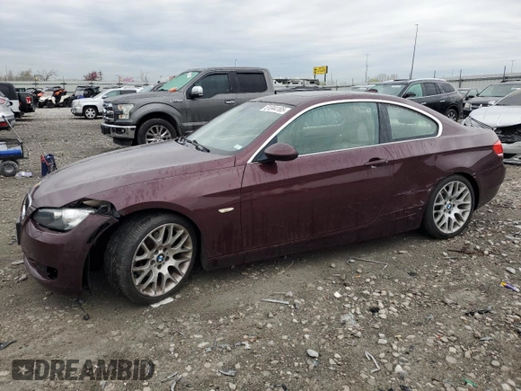 2008 BMW 3 Series 328i with VIN WBAWB33598P134468, listed as a Copart auction lot 51044185 with 100,000 mi miles and Salvage title. Bid and sale history available at DreamBid. Image 1.