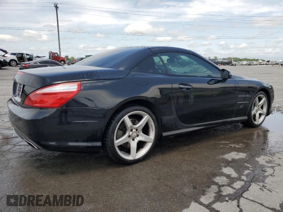 2015 Mercedes-Benz SL 400 with VIN WDDJK6FA4FF037405, listed as a Copart auction lot 61626415 with Not provided miles and Salvage title. Bid and sale history available at DreamBid. Image 3.