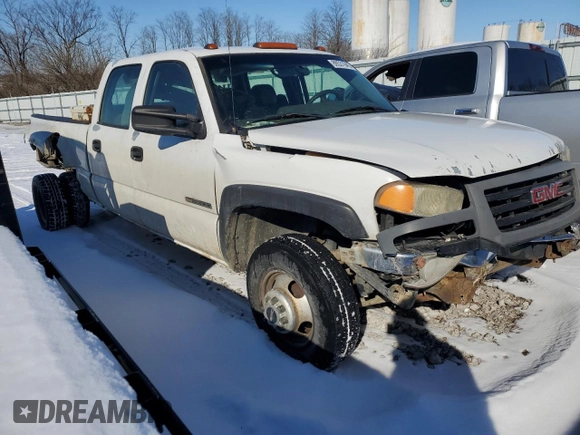 2006 GMC Sierra 1500 with VIN 1GTJC33U46F127819, listed as a Copart auction lot 88531945 with 276,975 mi miles and Salvage Title. Bid and sale history available at DreamBid. Image 4.