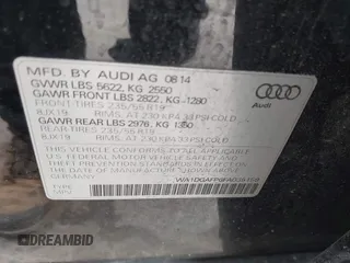 2015 Audi Q5 Premium Plus с VIN WA1DGAFP6FA035159, выставлен на аукционе IAAI как лот 42185200 с пробегом 154 094 миль миль и . История ставок и продаж доступна на DreamBid. Изображение 9.