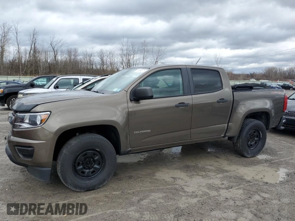 2015 Chevrolet Colorado 4WD WT with VIN 1GCGTAE30F1199407, listed as a Copart auction lot 50990715 with 117,330 mi miles and Salvage Title. Bid and sale history available at DreamBid. Image 1.