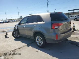 2015 Kia Sorento LX with VIN 5XYKT3A62FG598650, listed as a Copart auction lot 49699295 with 52,988 mi miles and Salvage Title. Bid and sale history available at carsss.com. Image 2.