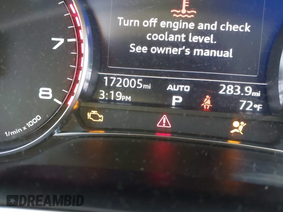 2017 Audi Q7 Premium Plus with VIN WA1LAAF78HD041060, listed as a IAAI auction lot 40892654 with 172,005 mi miles and . Bid and sale history available at DreamBid. Image 15.