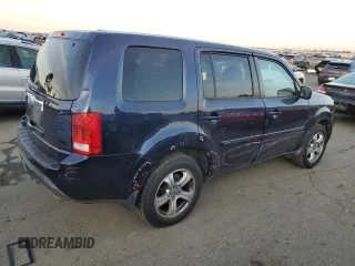 2014 Honda Pilot EX-L with VIN 5FNYF3H73EB003990, listed as a Copart auction lot 86632024 with 134,575 mi miles and Salvage Title. Bid and sale history available at DreamBid. Image 3.