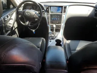 2017 Infiniti Q50 2.0t Premium with VIN JN1CV7AR2HM682617, listed as a Copart auction lot 49390875 with 152,586 mi miles and Salvage Title. Bid and sale history available at carsss.com. Image 8.