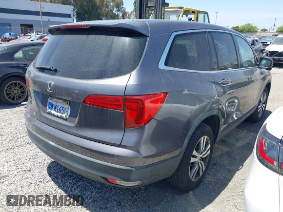 2016 Honda Pilot EX-L z VIN 5FNYF5H59GB040426, wystawiony jako IAAI lot #42170665 z przebiegiem 69 569 mil mil oraz . Historia ofert i sprzedaży dostępna na DreamBid. Obrazek 4.