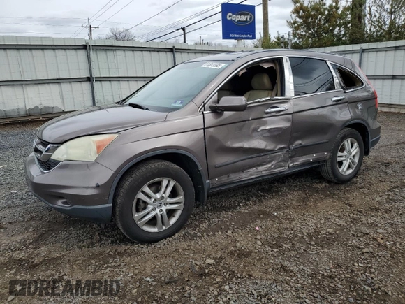 2011 Honda CR-V EX-L with VIN 5J6RE3H70BL010521, listed as a Copart auction lot 51385595 with 171,815 mi miles and Salvage Title. Bid and sale history available at carsss.com. Image 1.