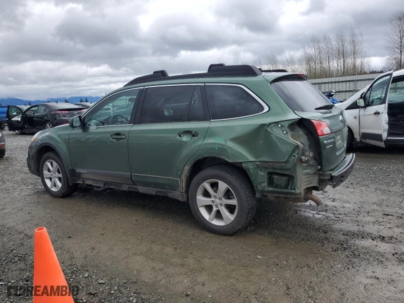 2013 Subaru Outback 2.5i Prem with VIN 4S4BRBBC4D1242089, listed as a Copart auction lot 50898995 with 118,327 mi miles and Salvage Title. Bid and sale history available at carsss.com. Image 2.