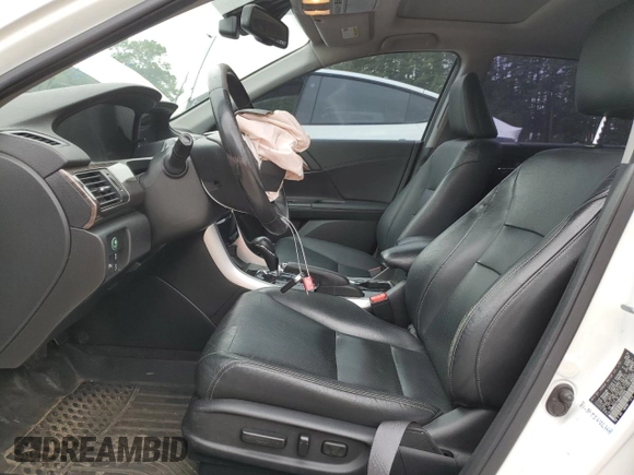 2017 Honda Accord Touring with VIN JHMCR6F76HC013354, listed as a Copart auction lot 61572385 with 223,100 mi miles and Salvage title. Bid and sale history available at DreamBid. Image 7.