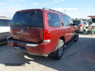2011 Nissan Armada SV with VIN 5N1AA0ND3BN611820, listed as a IAAI auction lot 41726185 with 246,448 mi miles and . Bid and sale history available at DreamBid. Image 4.