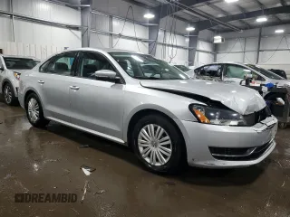 2014 Volkswagen Passat Wolfsburg Edition with VIN 1VWAS7A36EC028159, listed as a Copart auction lot 46528805 with 139,832 mi miles and Clean title. Bid and sale history available at DreamBid. Image 4.
