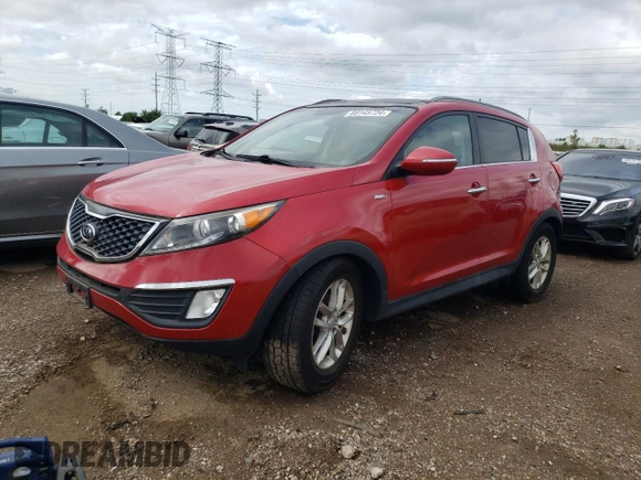 2011 Kia Sportage SX with VIN KNDPCCA65B7151422, listed as a Copart auction lot 49052035 with 166,312 mi miles and Non repairable. Bid and sale history available at DreamBid. Image 1.